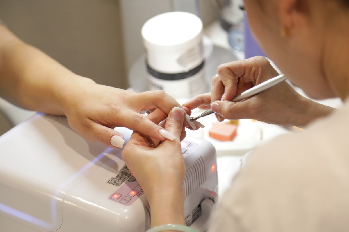 Relaxing pedicure treatment at Vixen Nails & Spa
